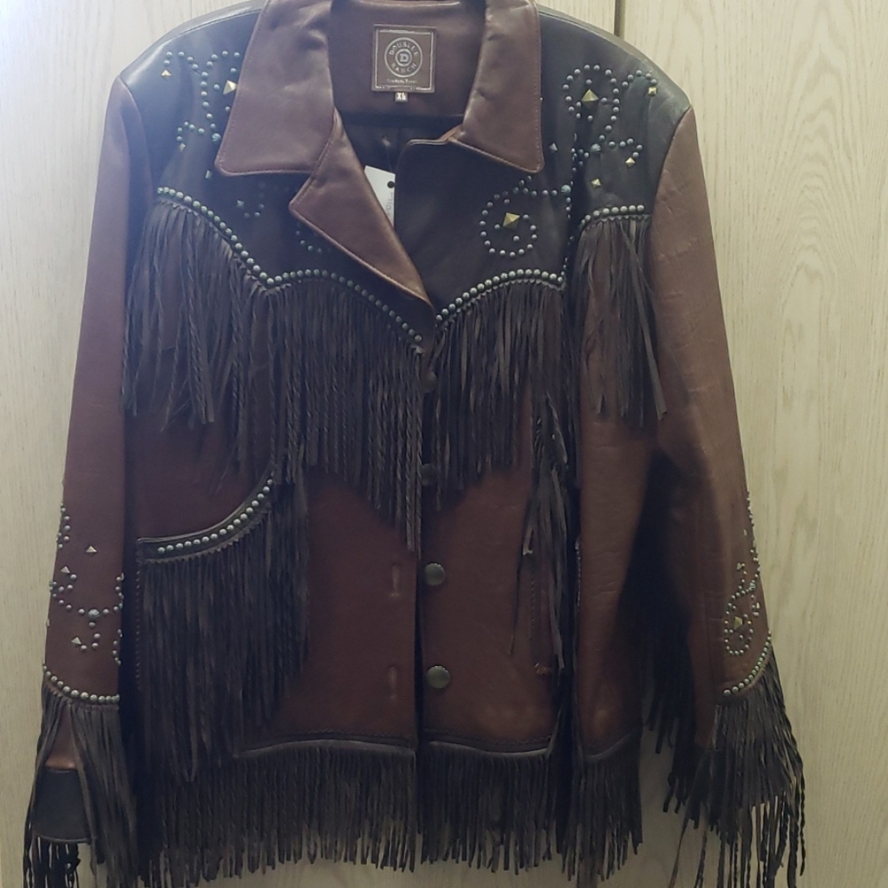 Double D Ranch Leather Jacket